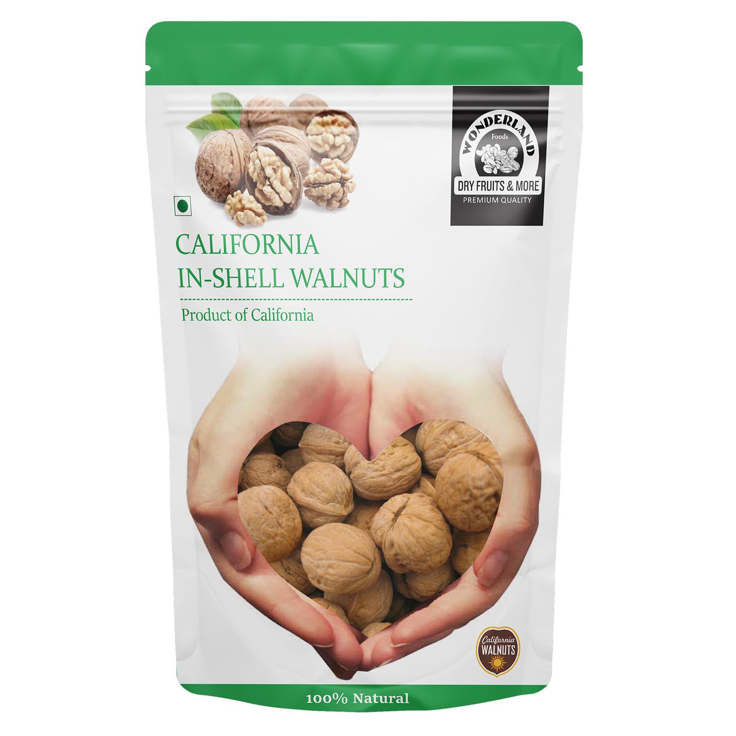 Kashmir Walnuts with Shell ? 1kg | Fresh, Natural & Unprocessed Dry Fruits | Rich in Omega-3 | Boosts Brain & Heart Health - View 5