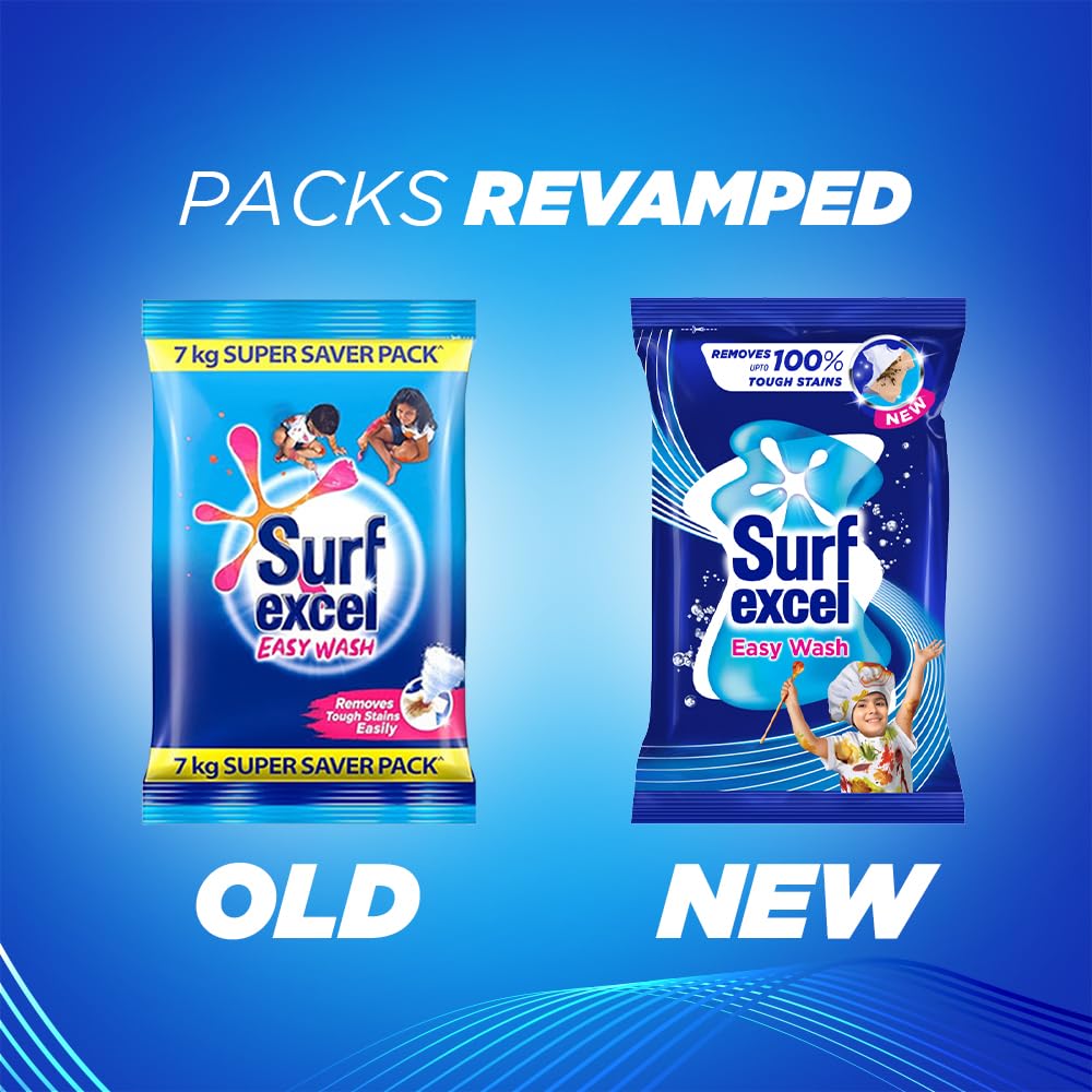 7 kg Surf Excel Easy Wash Detergent Powder | Superfine Washing Powder | Dissolves Easily & Removes Tough Stains | Suitable for all Washing Machines - View 4