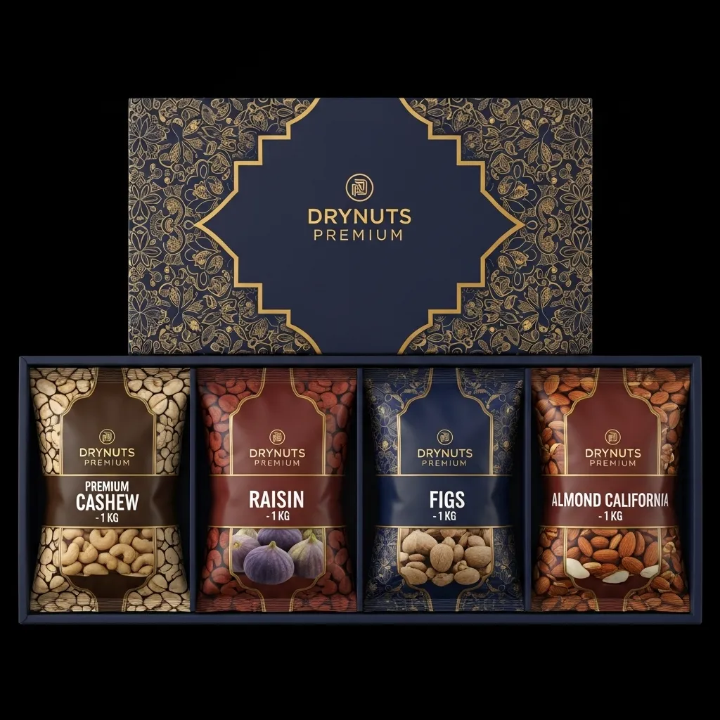 Drynuts Premium Heritage Collection: A 4kg Curated Assortment of Gourmet Nuts & Dried Fruits